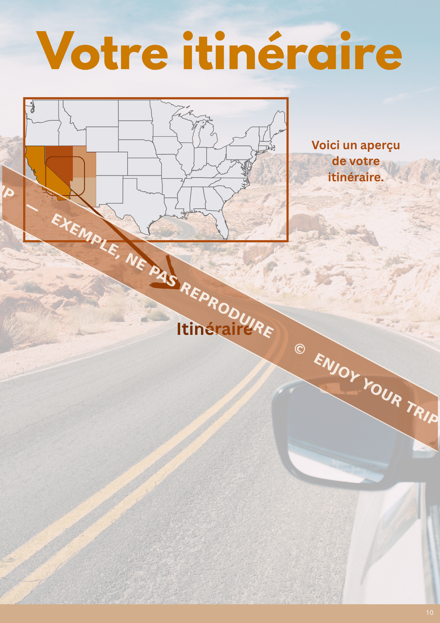 Exemple carnet de voyage | Travel planner - Enjoy your trip