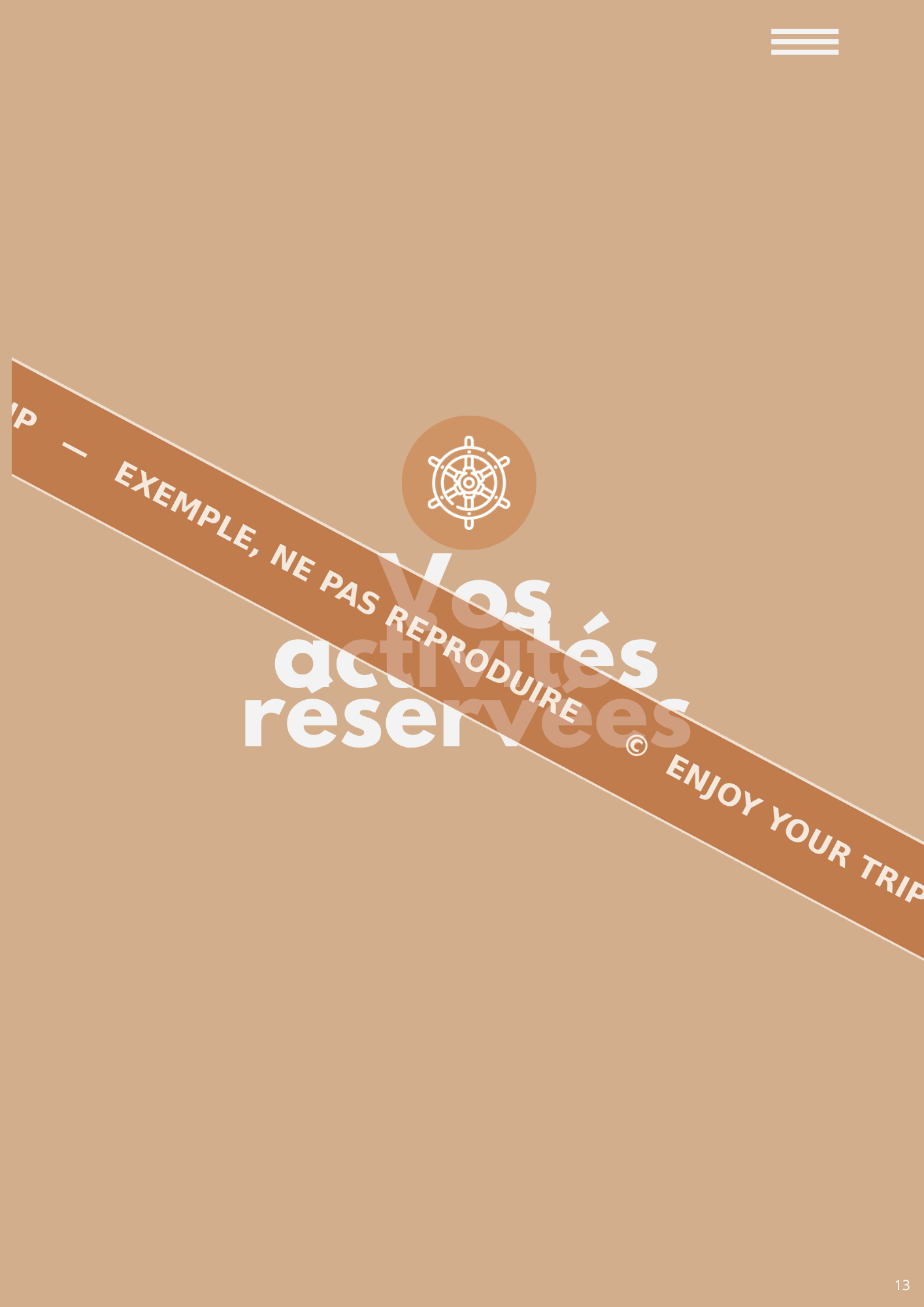 Exemple carnet de voyage | Travel planner - Enjoy your trip