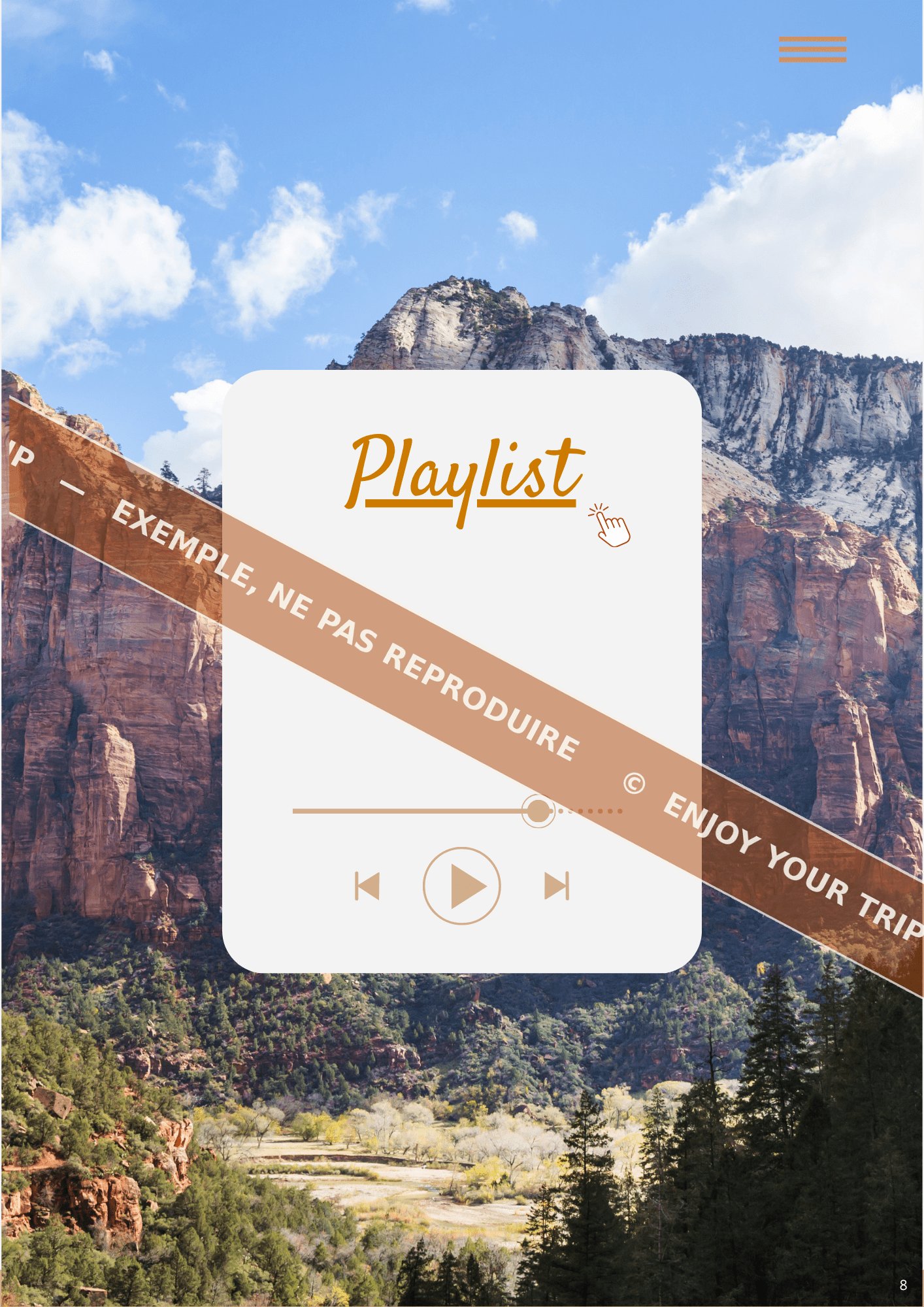 Exemple carnet de voyage | Travel planner - Enjoy your trip